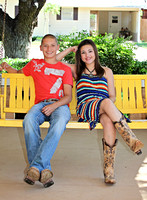 Jerica & Ean 8th grade pictures